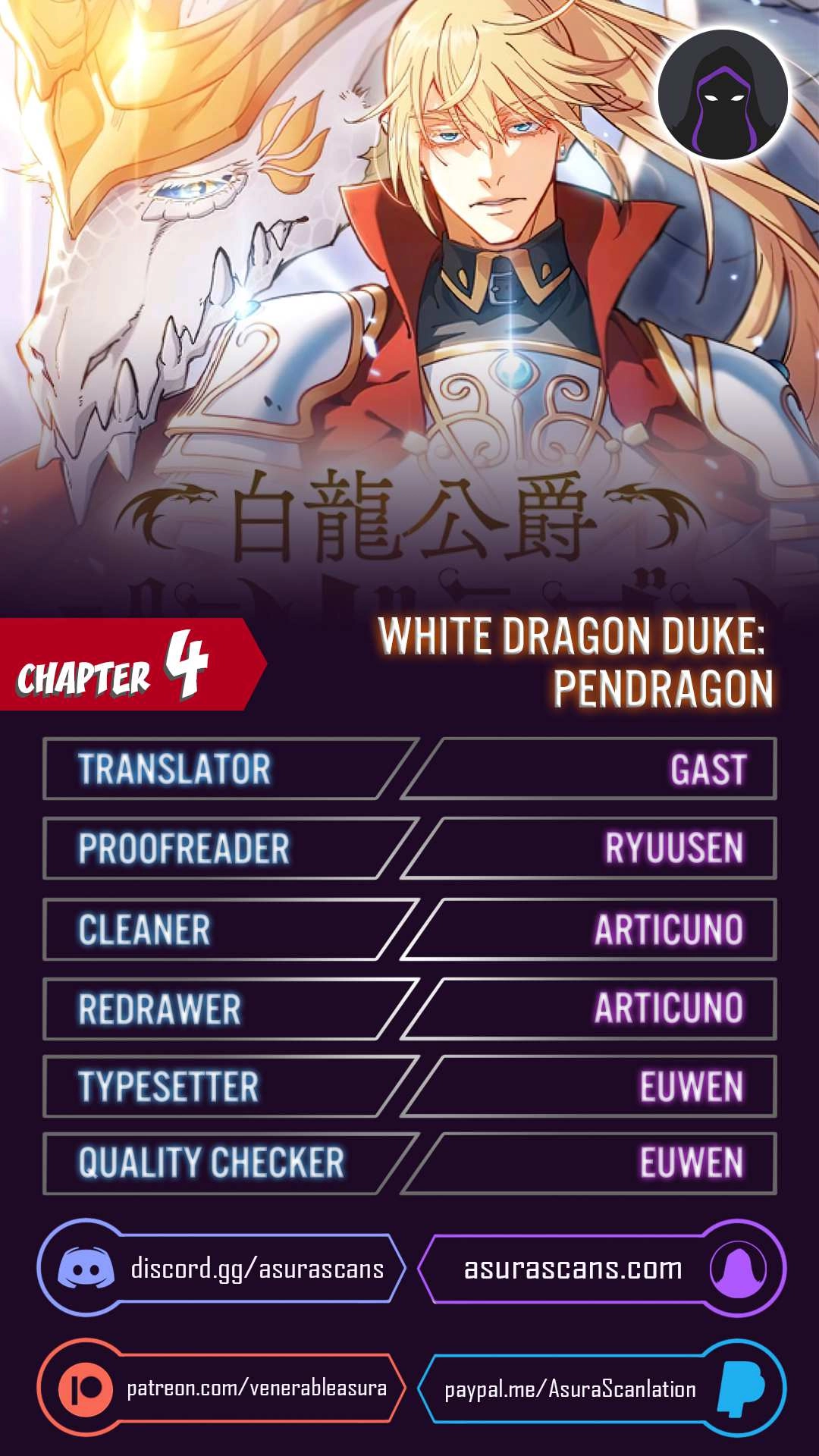 White Dragon Duke: Pendragon Chapter 4 1